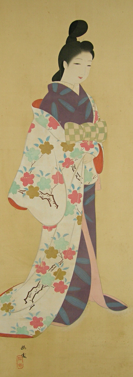 Japanese Beautiful Girl in Kimono