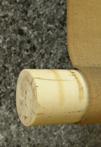 Roller End made from Antler