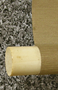 Roller End made from Antler or Ivory