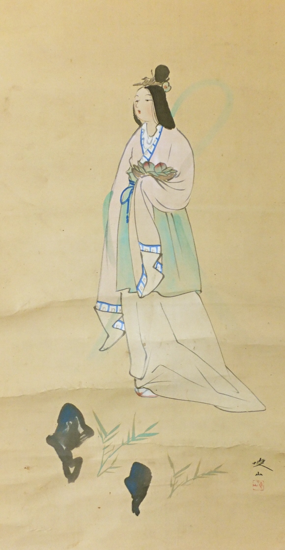 Japanese Beautiful Girl in the Heian Period