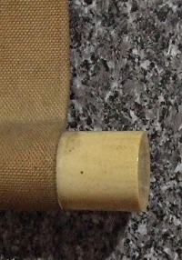 Kakemono End made of Deer Horn