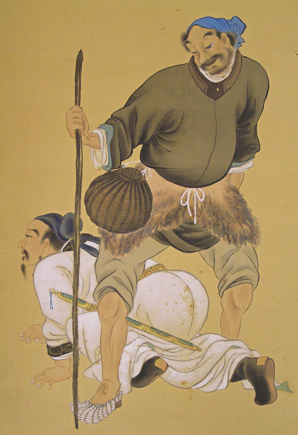 Kanshin and the officer of barrier