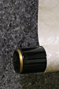 Jikusaki Kakemono End (Lacquered)