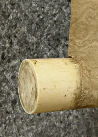 Roller End made from Antler