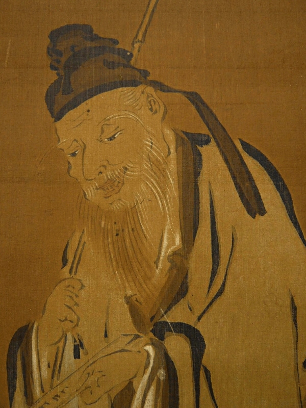 Jurojin God, one of the Seven Deities of Good Fortune