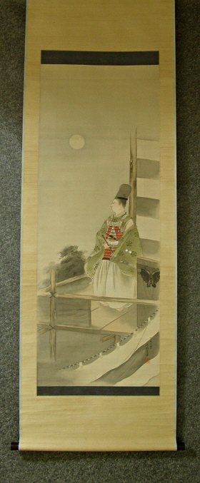 [ Taira no Atsumori ] Japanese Famous Samurai, Painted in 1907