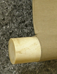 Roller End made from Antler (Deer Horn)