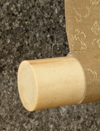 Roller End made from Antler