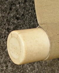 Roller End made from Antler