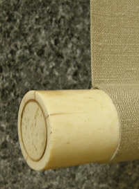 Roller End made from Antler