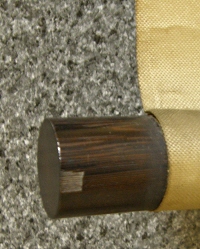Roller End made of Ebony Wood