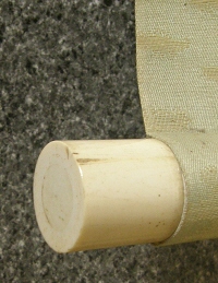 Roller End made from Antler