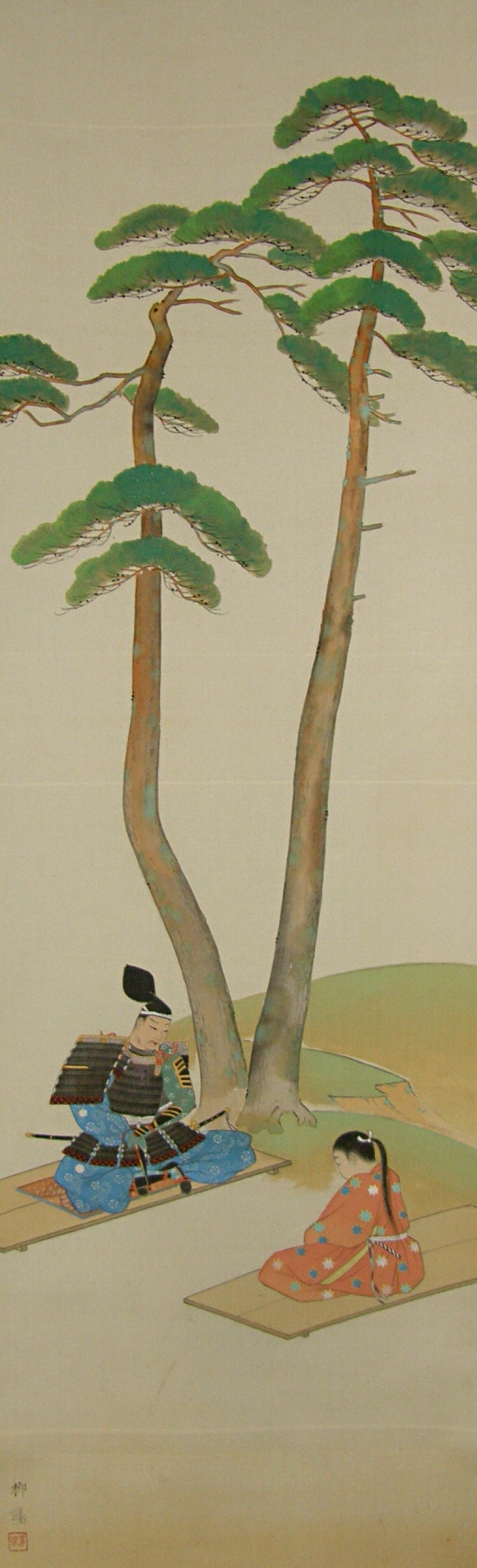 Kusunoki Masashige & his son Masayuki (Well-known Scene)