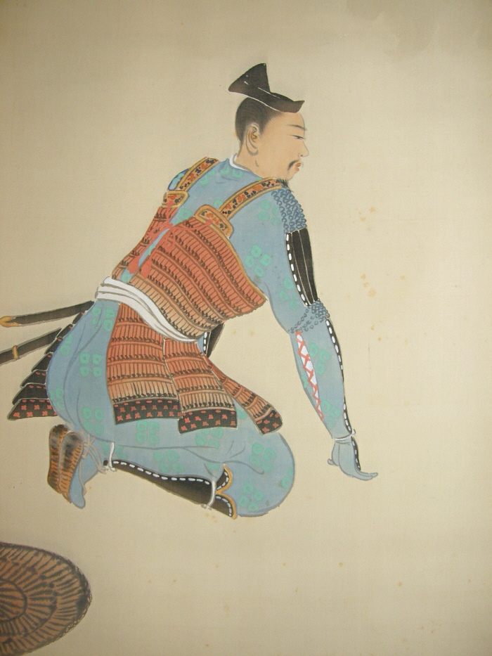 Samurai Warrior wearing Yoroi Armor