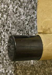 Roller End made of Wood (Lacquered)