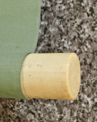 Kakemono End made of Antler