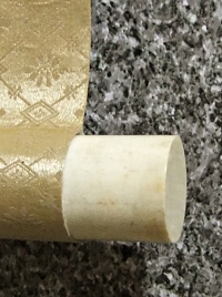 Kakemono End made of Staghorn (Deer Horn)