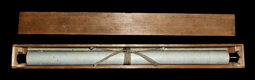 In Kakemono box made of Cedar Wood