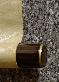 Urushi Lacquered Roller End