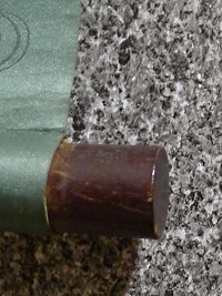 Kakejiku End made of Ebony Wood (Shitan)