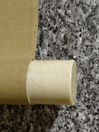 Kakemono End made of Ivory or Staghorn