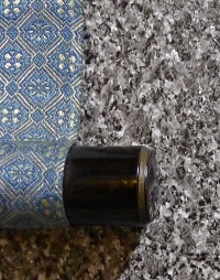 Kakejiku End made of Wood (Lacquered)