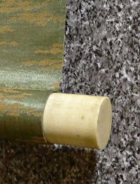 Jikusaki Roller End made of Ivory