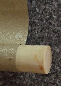 Kakemono End made of Deer Horn