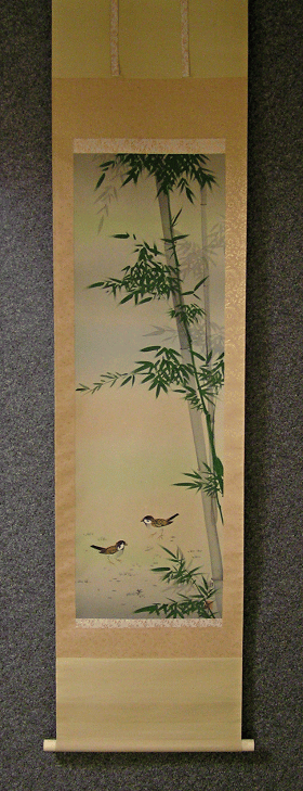 Bamboo and Sparrows