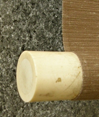 Roller End made from Antler
