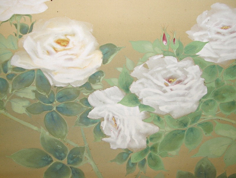 Tsubaki Flowers & Leaves