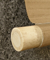 Roller End made from Antler
