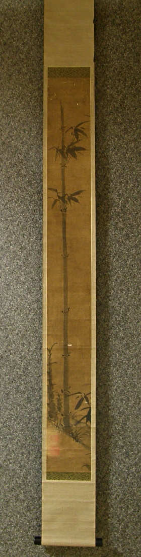 [ Bamboo in Suiboku ] Antique