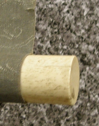 Roller End made of Staghorn (Antler)