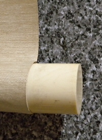 Roller End made of Ivory or Antler
