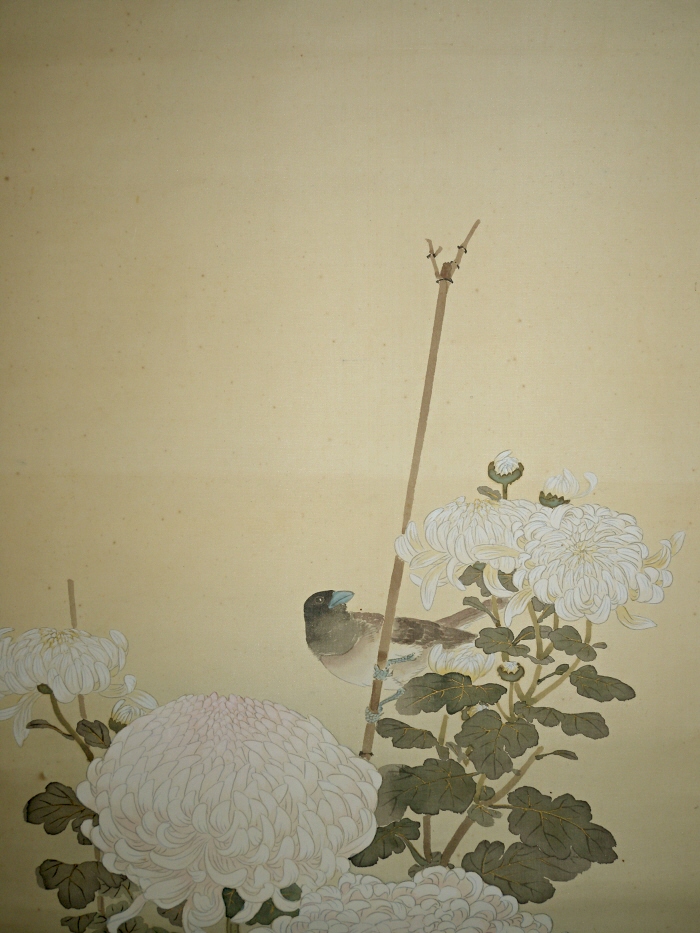 Japanese Birds-and-Flowers Painting