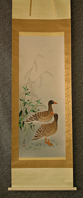 Wild Ducks and Grass