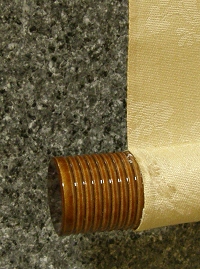 Roller End made from Wood