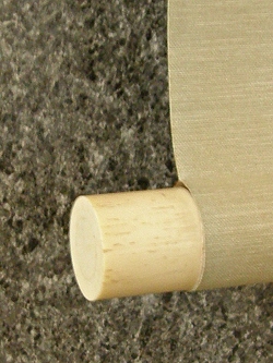 Roller End made from Deer Horn