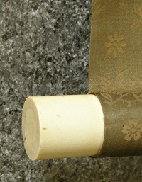 Roller End made from Antler