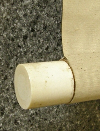 Roller End made from Ivory