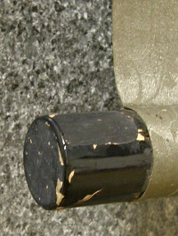 Roller End made from Wood (Lacquered)