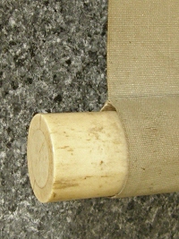 Roller End made from Antler