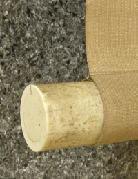 Roller End made from Antler