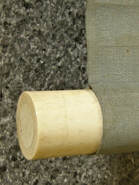 Roller End made from Antler