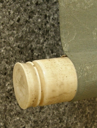 Roller End made from Antler