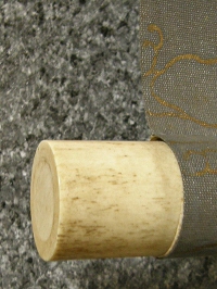 Roller End made from Antler