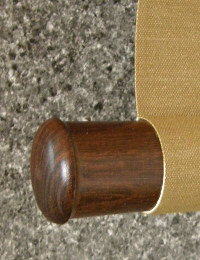 Roller End made of Wood