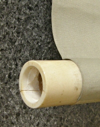 Roller End made from Antler