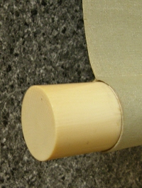 Roller End made from Ivory